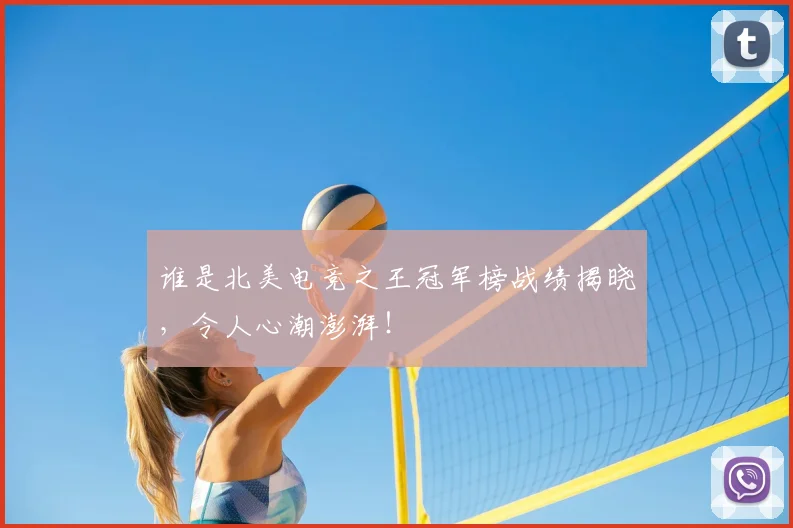 谁是北美电竞之王冠军榜战绩揭晓，令人心潮澎湃！